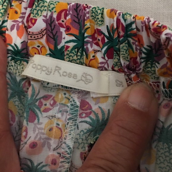 Poppy Rose Girls cotton pants - Picture 4 of 7